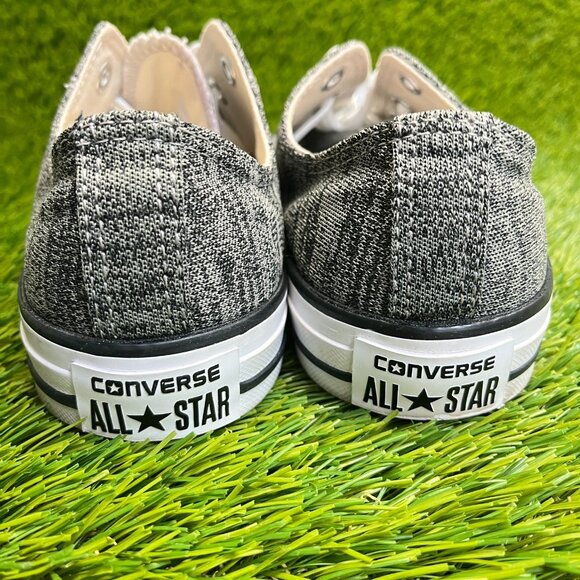 Converse Chuck Taylor All Star Low Mens Size 8 Womens 10 Gray Shoes Sneakers - Picture 6 of 10